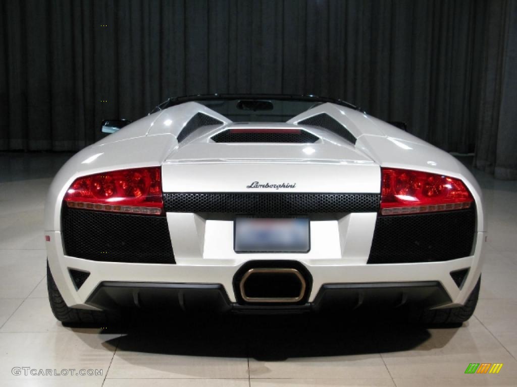 2008 Murcielago LP640 Roadster - Balloon White / Black photo #19