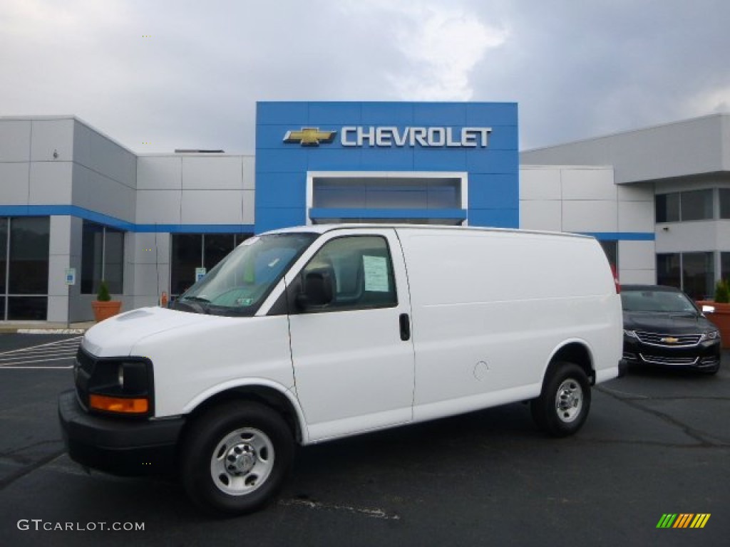 2012 Express 2500 Cargo Van - Summit White / Medium Pewter photo #1