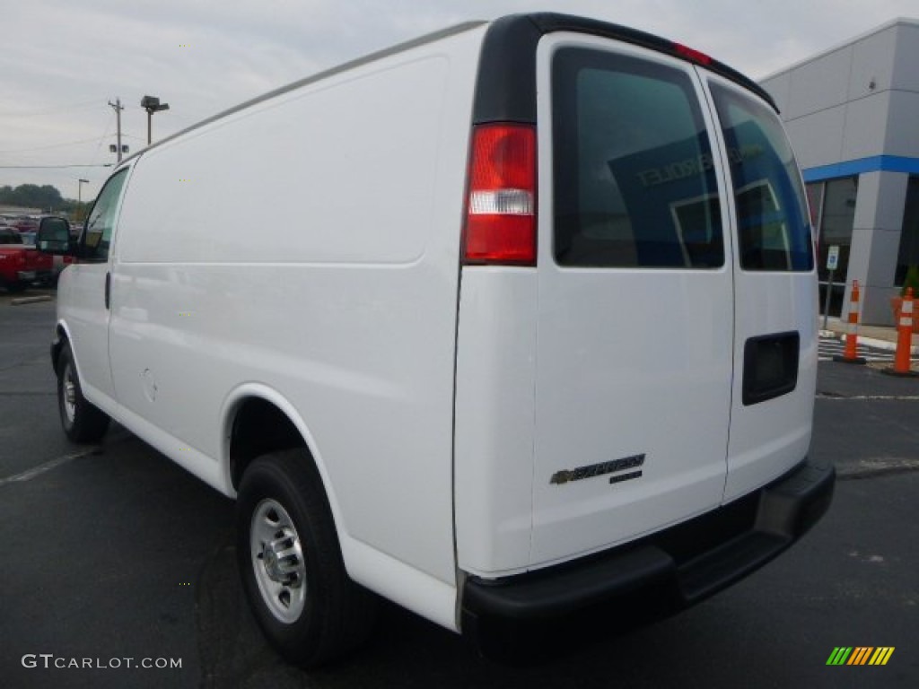 2012 Express 2500 Cargo Van - Summit White / Medium Pewter photo #3