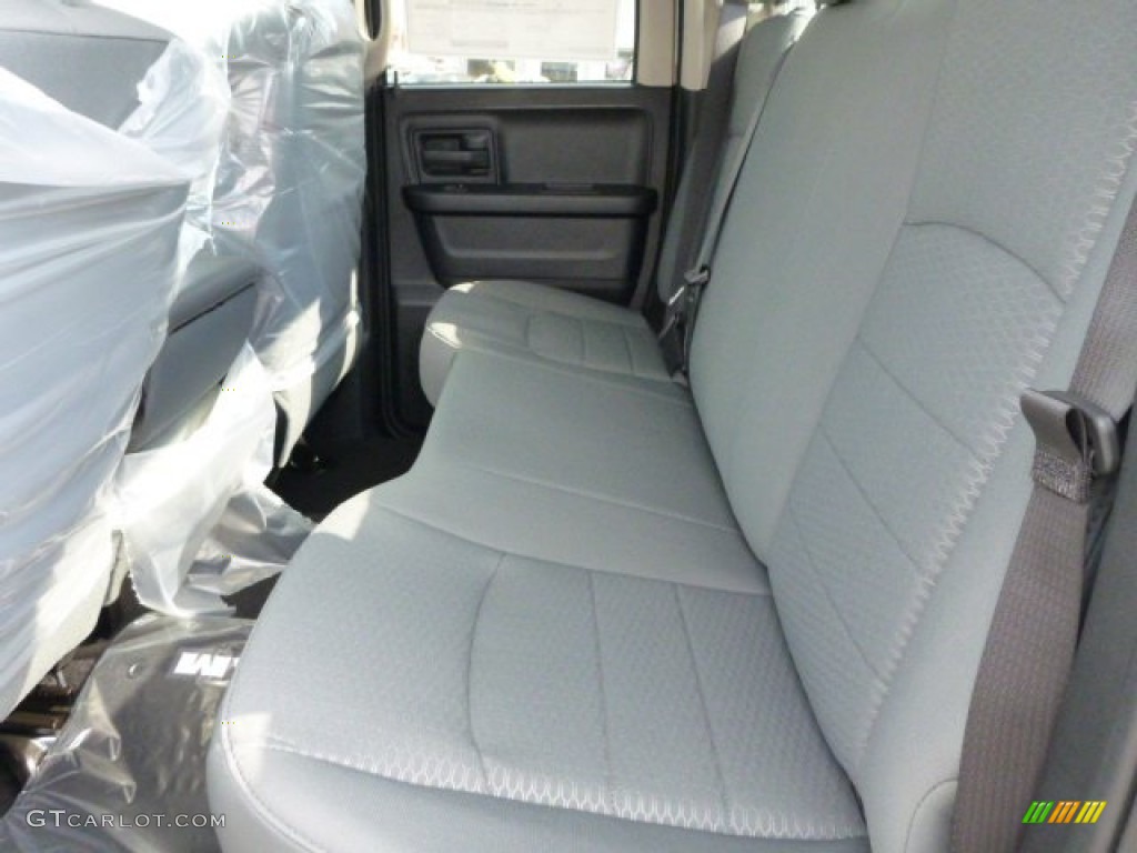 2014 1500 Express Quad Cab 4x4 - Bright White / Black/Diesel Gray photo #14