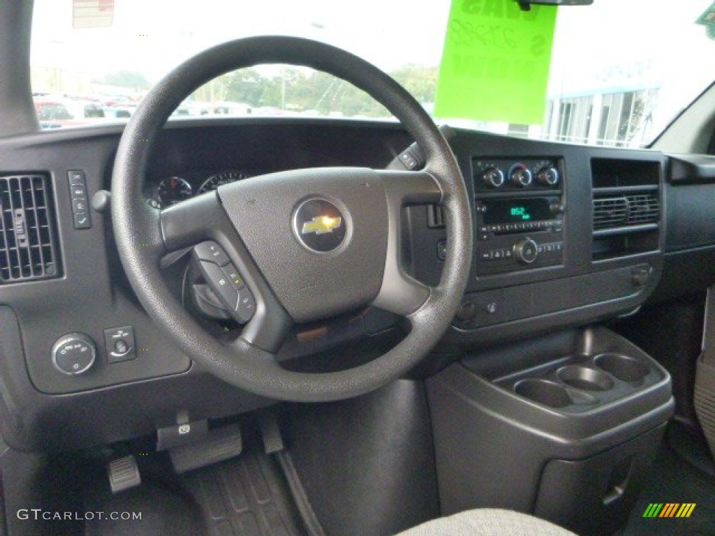 2012 Express 2500 Cargo Van - Summit White / Medium Pewter photo #16