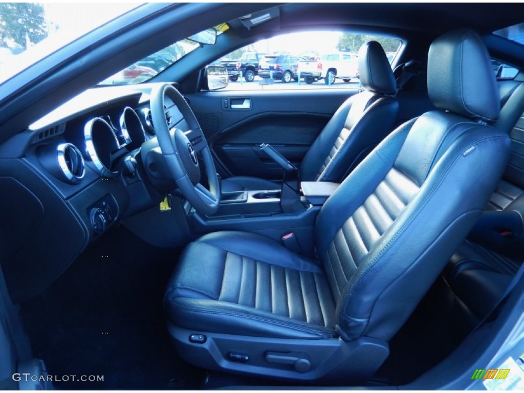 2008 Mustang GT Premium Coupe - Vapor Silver Metallic / Dark Charcoal photo #12