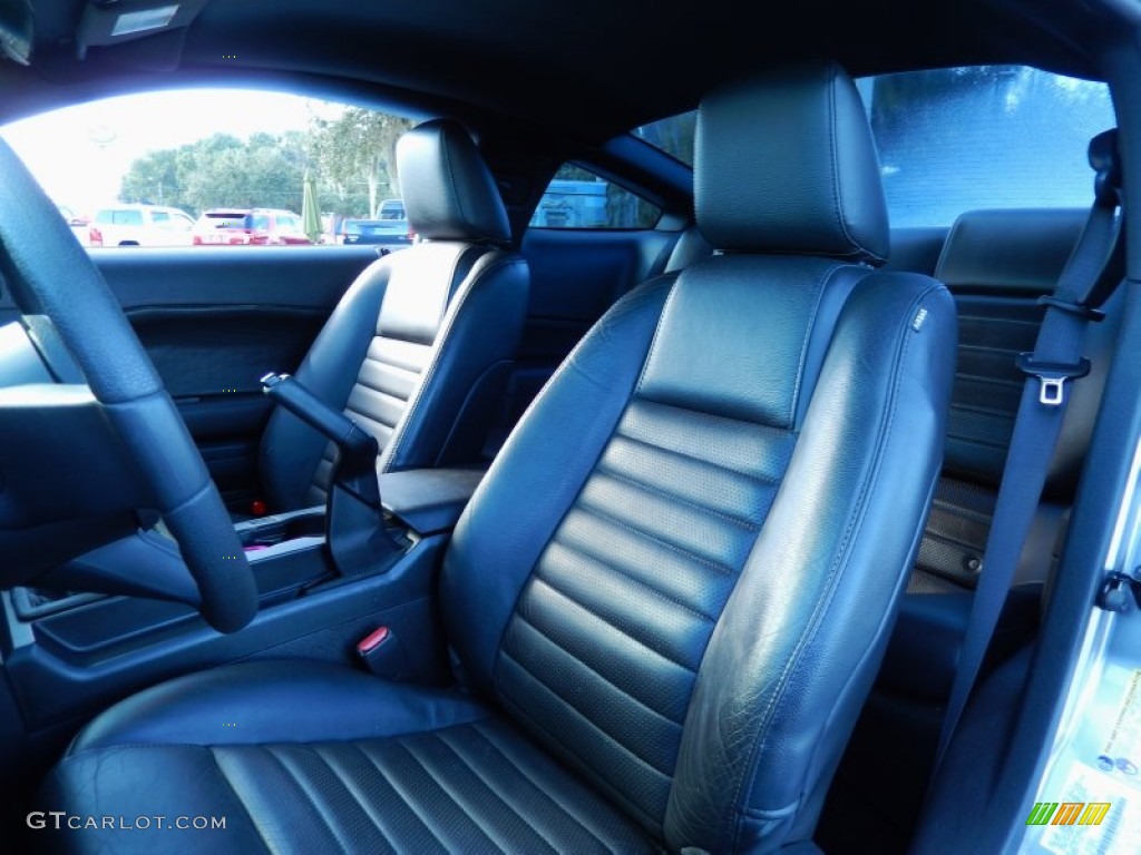 2008 Mustang GT Premium Coupe - Vapor Silver Metallic / Dark Charcoal photo #13