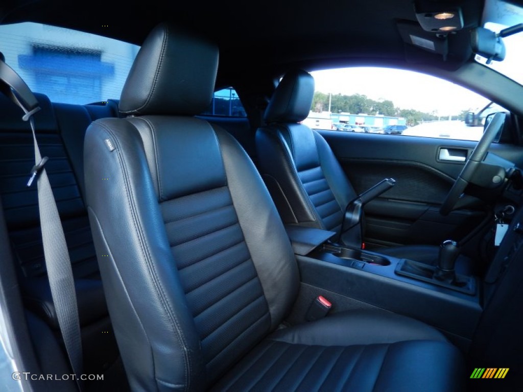 2008 Mustang GT Premium Coupe - Vapor Silver Metallic / Dark Charcoal photo #17