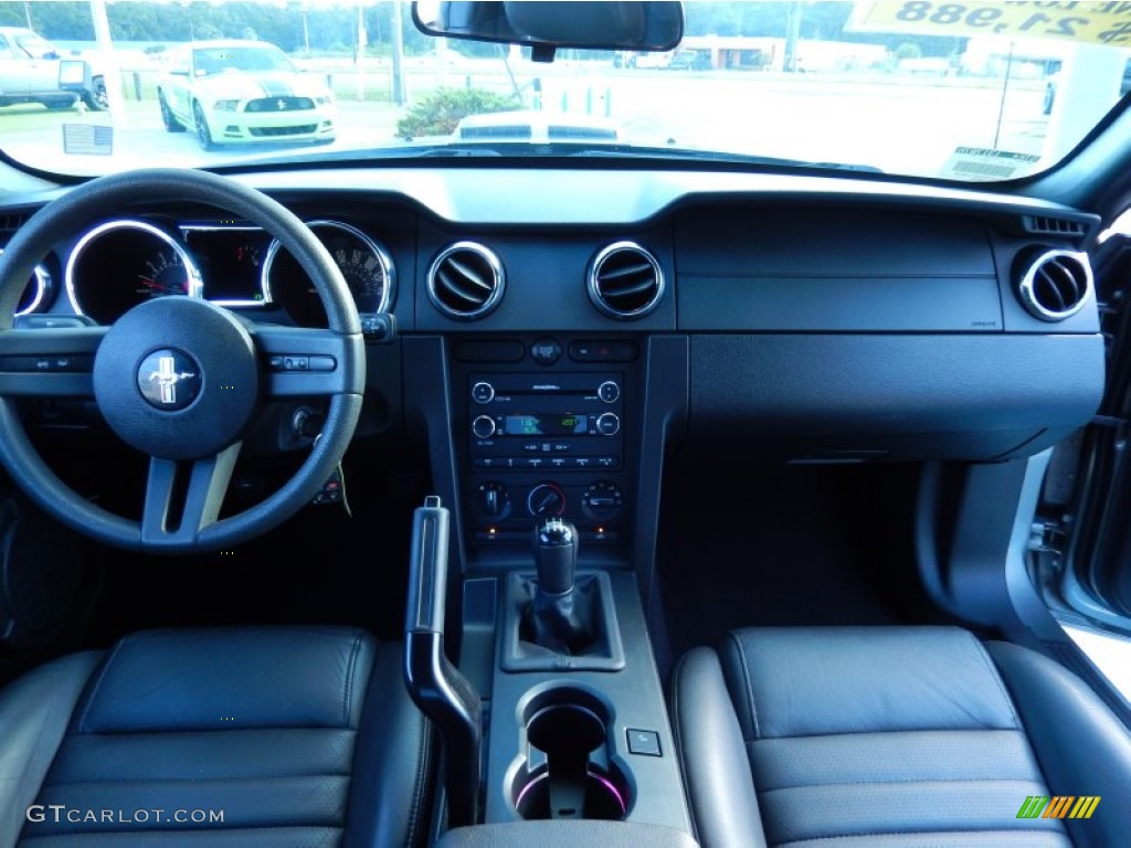 2008 Mustang GT Premium Coupe - Vapor Silver Metallic / Dark Charcoal photo #18