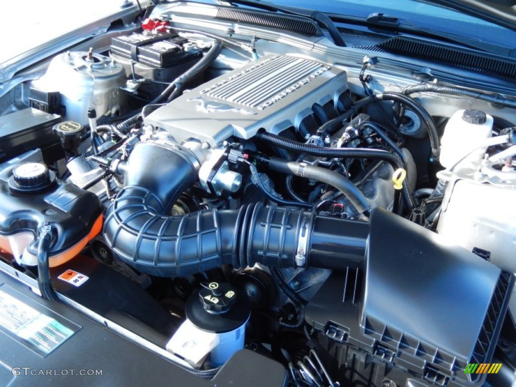 2008 Mustang GT Premium Coupe - Vapor Silver Metallic / Dark Charcoal photo #25