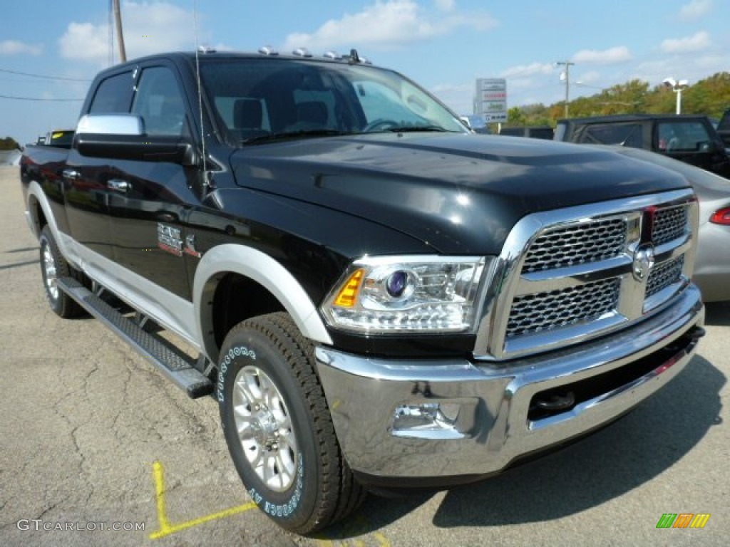 Black 2014 Ram 2500 Laramie Crew Cab 4x4 Exterior Photo #86424533