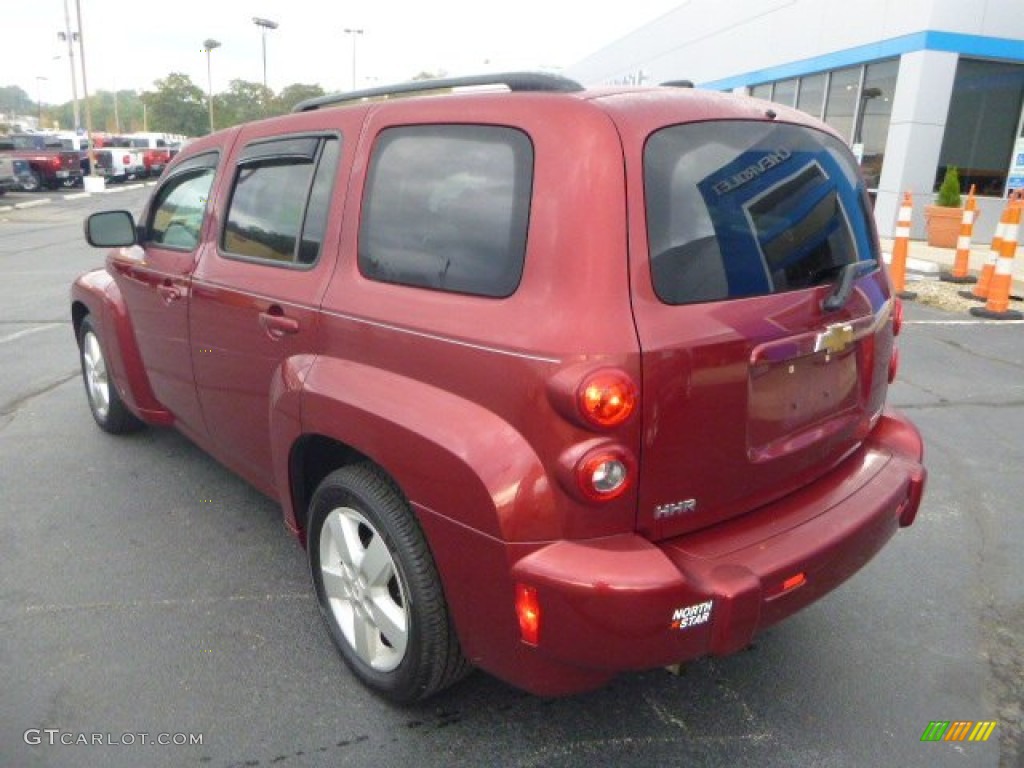 2009 HHR LT - Cardinal Red Metallic / Ebony photo #3