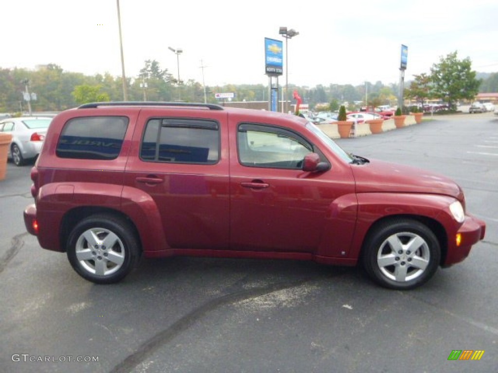 2009 HHR LT - Cardinal Red Metallic / Ebony photo #6