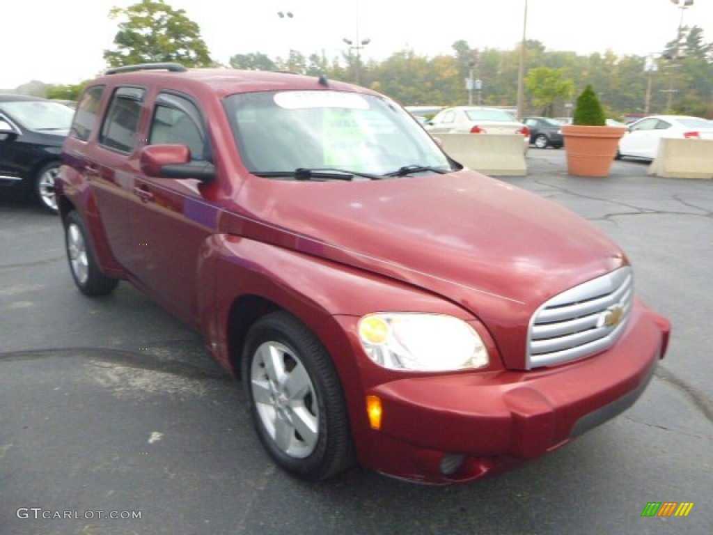2009 HHR LT - Cardinal Red Metallic / Ebony photo #7