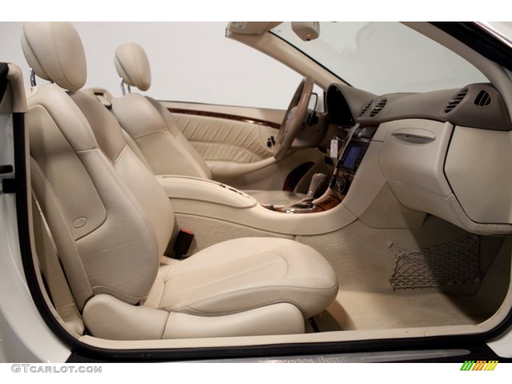 2007 Mercedes-Benz CLK 550 Cabriolet Front Seat Photo #86426813