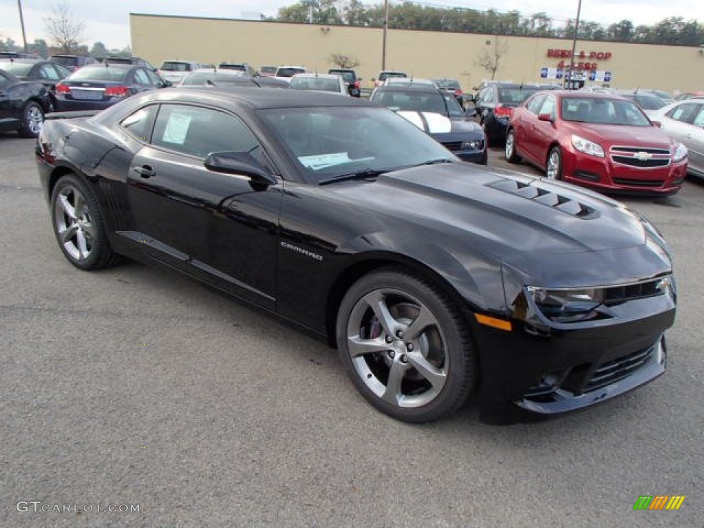 2014 Camaro SS/RS Coupe - Black / Black photo #3