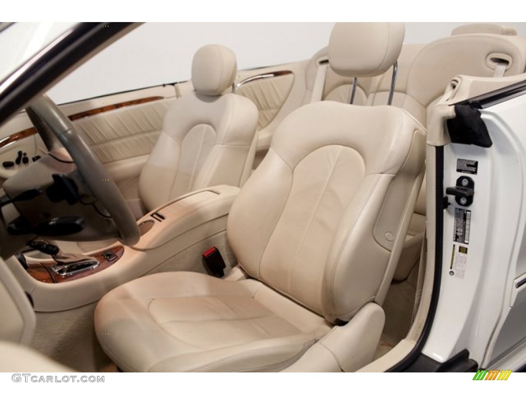 2007 Mercedes-Benz CLK 550 Cabriolet Front Seat Photo #86426836