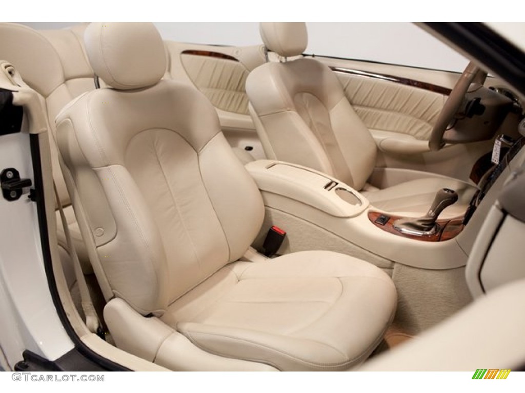 2007 Mercedes-Benz CLK 550 Cabriolet Front Seat Photo #86426851