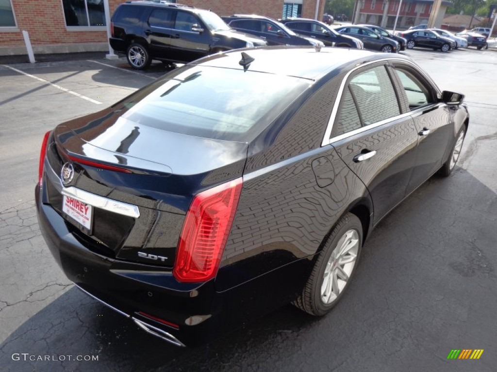 2014 CTS Sedan AWD - Black Raven / Jet Black/Jet Black photo #5