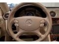2007 Mercedes-Benz CLK Stone Interior Steering Wheel Photo