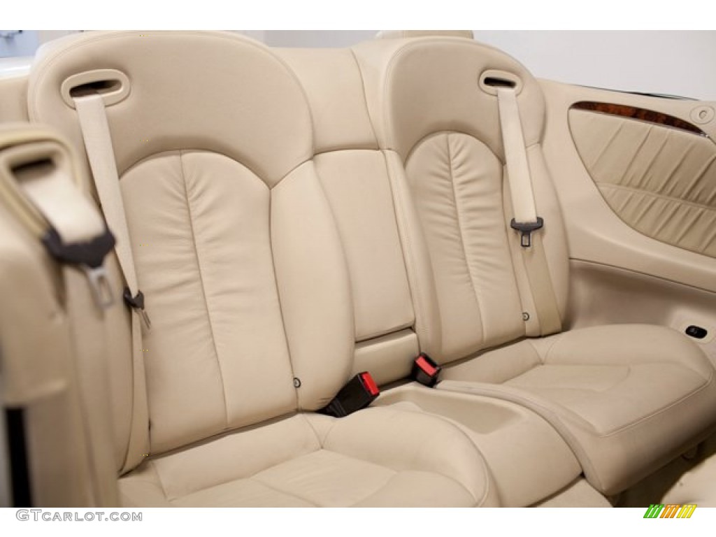 2007 Mercedes-Benz CLK 550 Cabriolet Rear Seat Photos