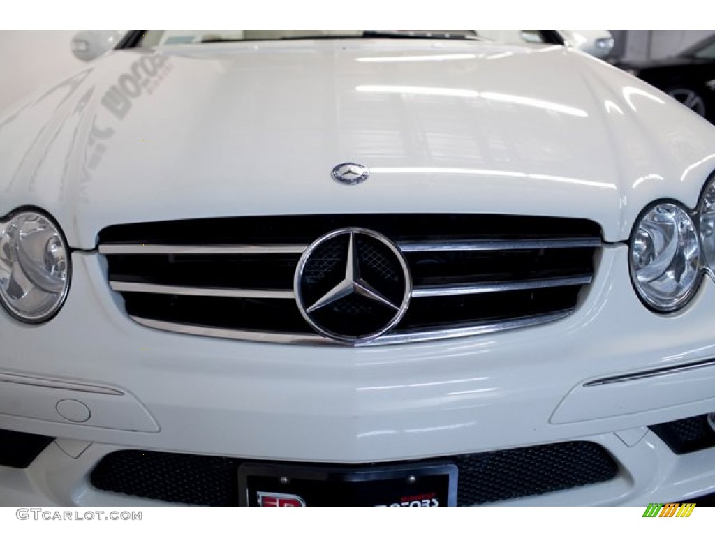 2007 CLK 550 Cabriolet - Arctic White / Stone photo #48