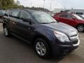 2014 Atlantis Blue Metallic Chevrolet Equinox LS AWD  photo #3