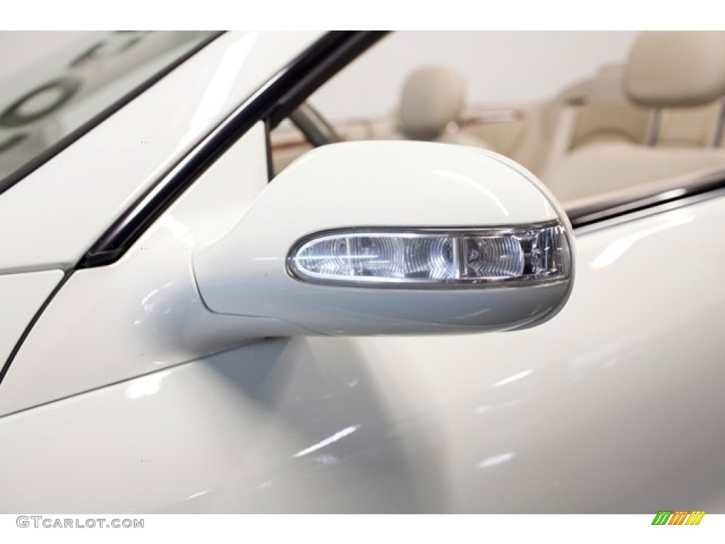2007 CLK 550 Cabriolet - Arctic White / Stone photo #52