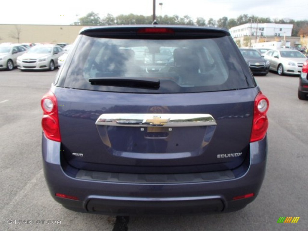 2014 Equinox LS AWD - Atlantis Blue Metallic / Jet Black photo #6