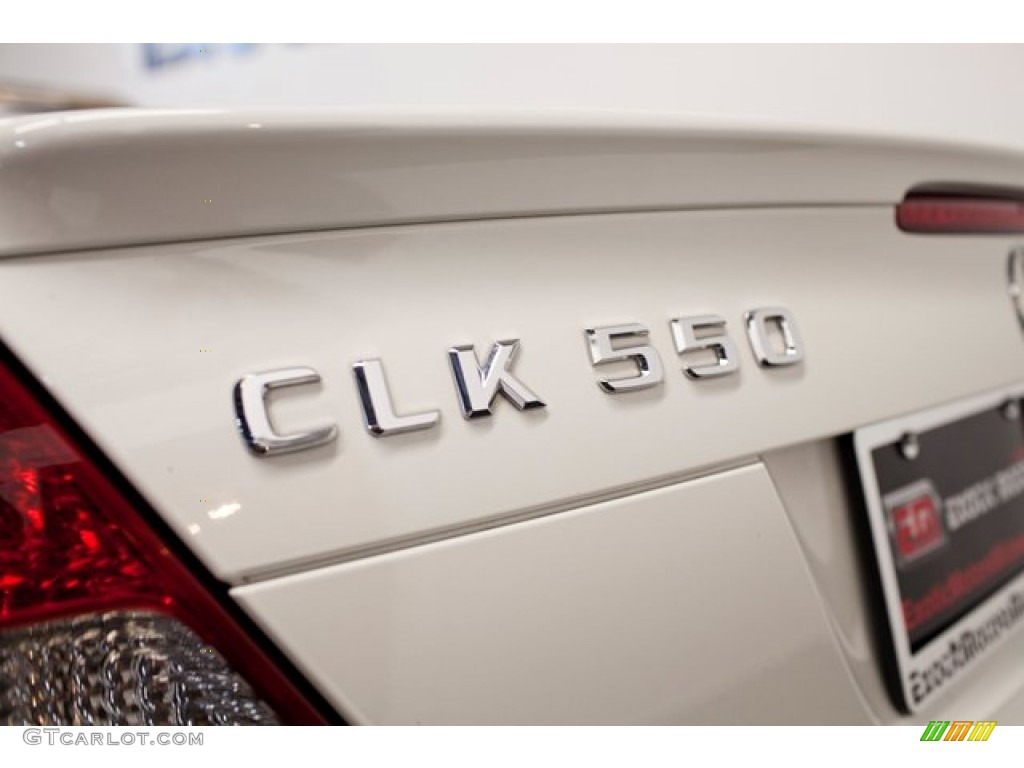 2007 CLK 550 Cabriolet - Arctic White / Stone photo #54