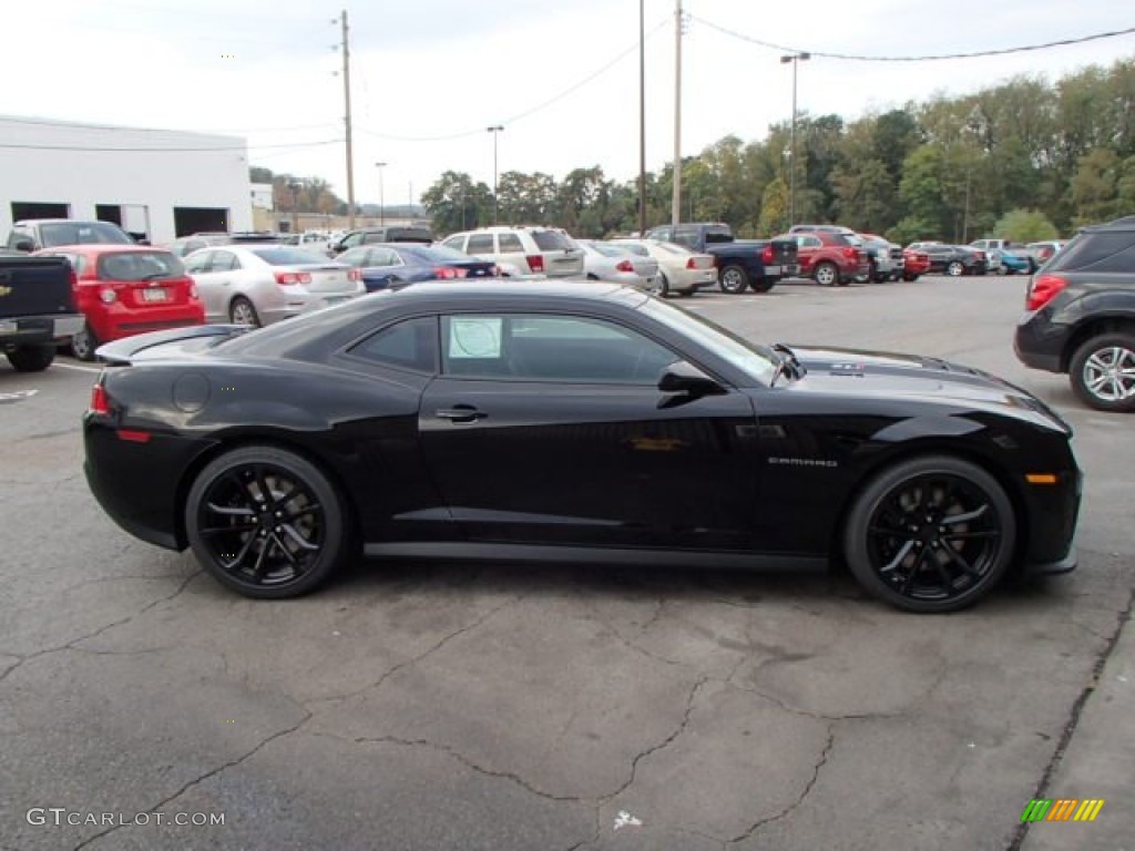 2014 Camaro ZL1 Coupe - Black / Black photo #4