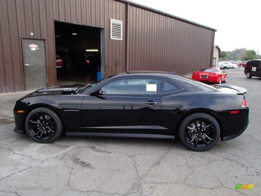 Black 2014 Chevrolet Camaro ZL1 Coupe Exterior Photo #86427857