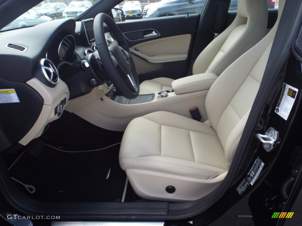 Beige Interior 2014 Mercedes-Benz CLA 250 Photo #86427869