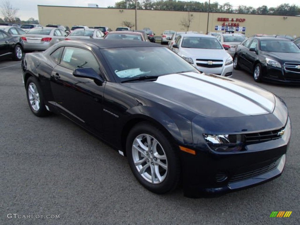 Blue Ray Metallic 2014 Chevrolet Camaro LS Coupe Exterior Photo #86428196