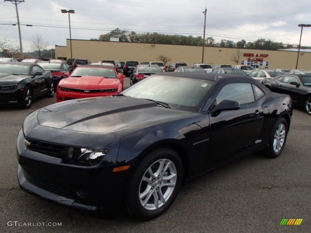 2014 Camaro LS Coupe - Blue Ray Metallic / Black photo #1