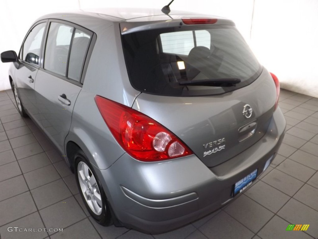 2007 Versa S - Magnetic Grey Metallic / Charcoal photo #7