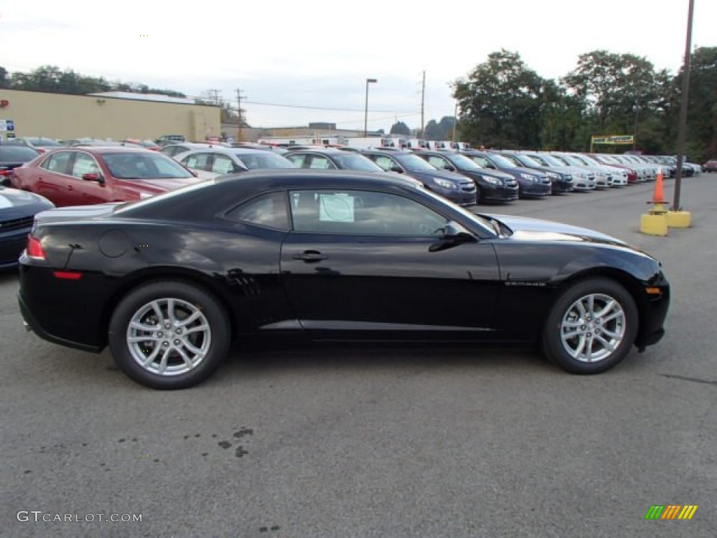 2014 Camaro LS Coupe - Black / Black photo #4