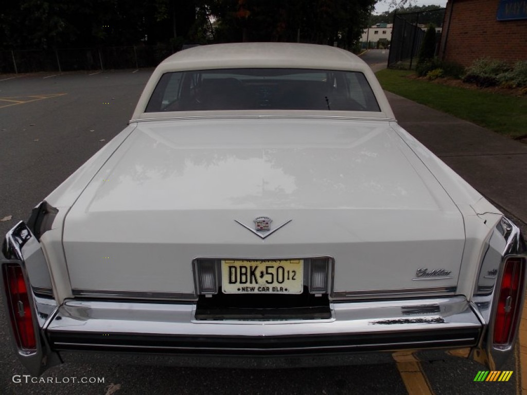 1983 DeVille Sedan - Cotillion White / Dark Maroon photo #6