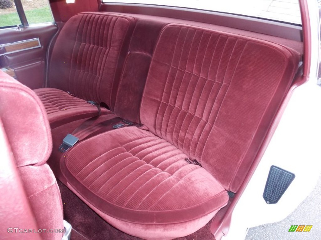 1983 Cadillac DeVille Sedan Rear Seat Photo #86429516