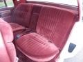 Dark Maroon Rear Seat Photo for 1983 Cadillac DeVille #86429516