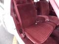 Dark Maroon Front Seat Photo for 1983 Cadillac DeVille #86429639