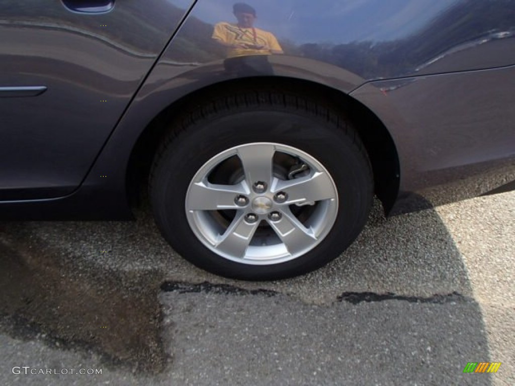 2014 Malibu LS - Atlantis Blue Metallic / Jet Black photo #9