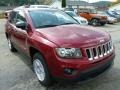 2014 Deep Cherry Red Crystal Pearl Jeep Compass Sport  photo #7