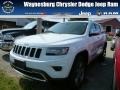 2014 Bright White Jeep Grand Cherokee Limited 4x4  photo #1