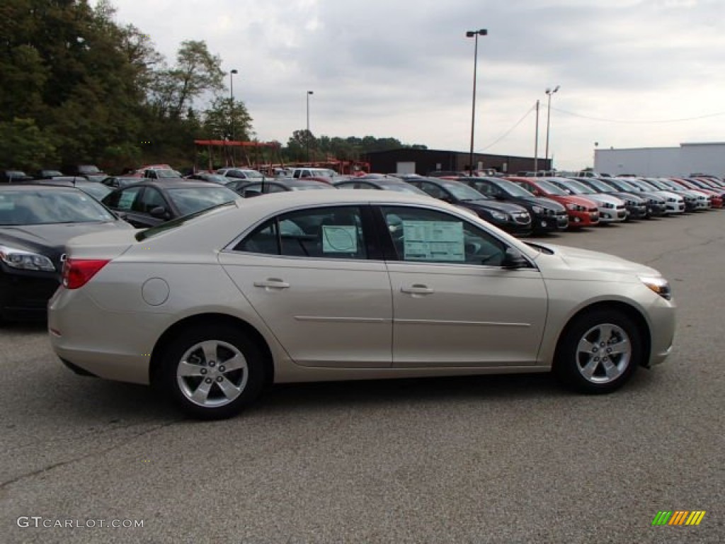 Champagne Silver Metallic 2014 Chevrolet Malibu LS Exterior Photo #86431449