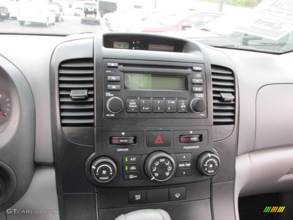 2008 Sedona LX - Glacier Blue Metallic / Gray photo #13