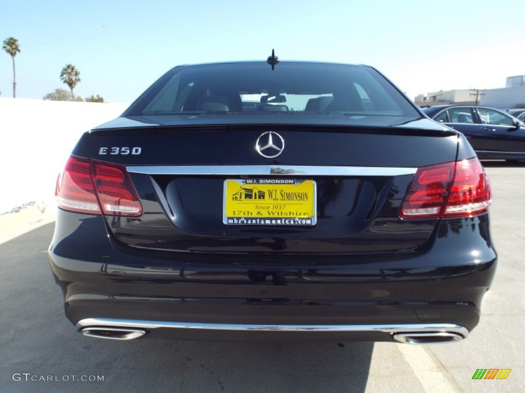 2014 E 350 Sport Sedan - Black / Black photo #5