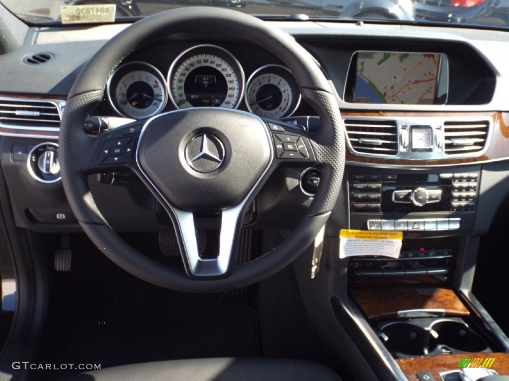 2014 E 350 Sport Sedan - Black / Black photo #9
