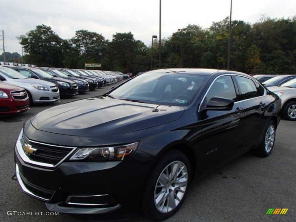 2014 Impala LS - Ashen Gray Metallic / Jet Black/Dark Titanium photo #1