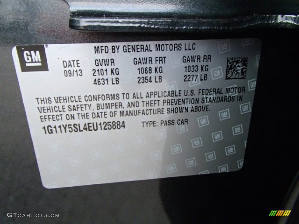2014 Impala LS - Ashen Gray Metallic / Jet Black/Dark Titanium photo #20