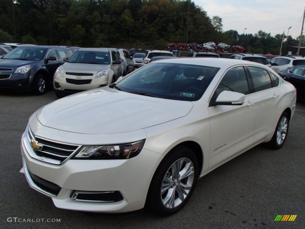 2014 Impala LT - White Diamond Tricoat / Jet Black photo #1