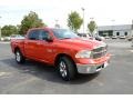 2013 Flame Red Ram 1500 Big Horn Crew Cab  photo #3