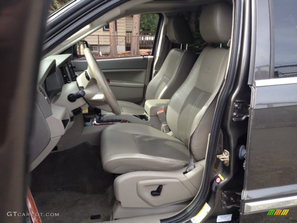 2005 Grand Cherokee Limited 4x4 - Dark Khaki Pearl / Dark Khaki/Light Graystone photo #10