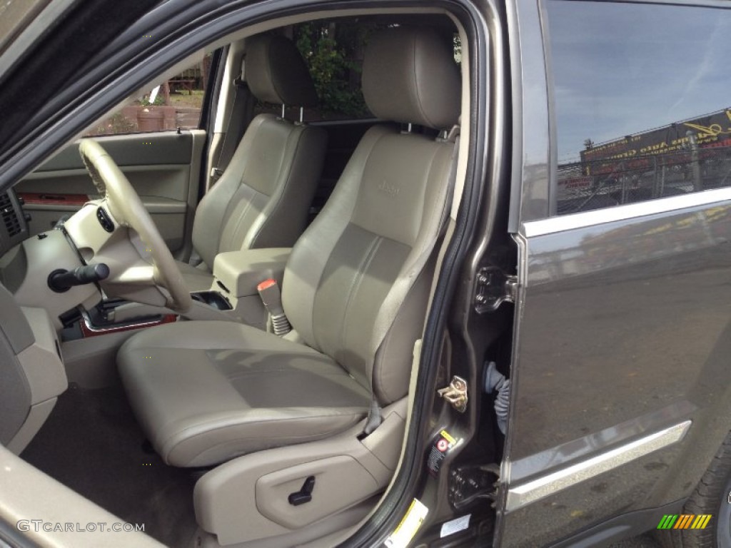 2005 Grand Cherokee Limited 4x4 - Dark Khaki Pearl / Dark Khaki/Light Graystone photo #11